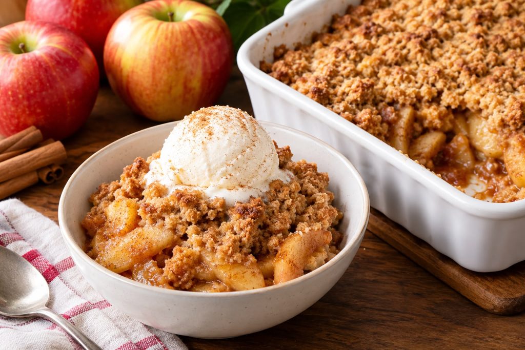 Easy Apple Crisp Without Oats (A Simple Homemade Dessert)